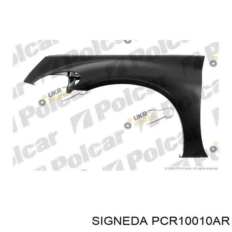 PCR10010AR Signeda guardabarros delantero derecho