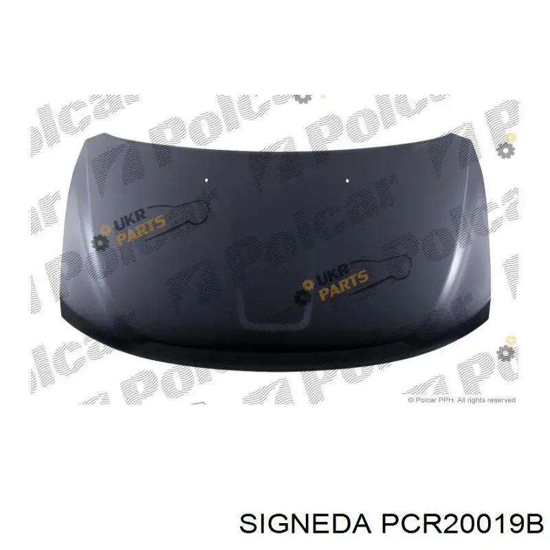 PCR20019B Signeda capó del motor