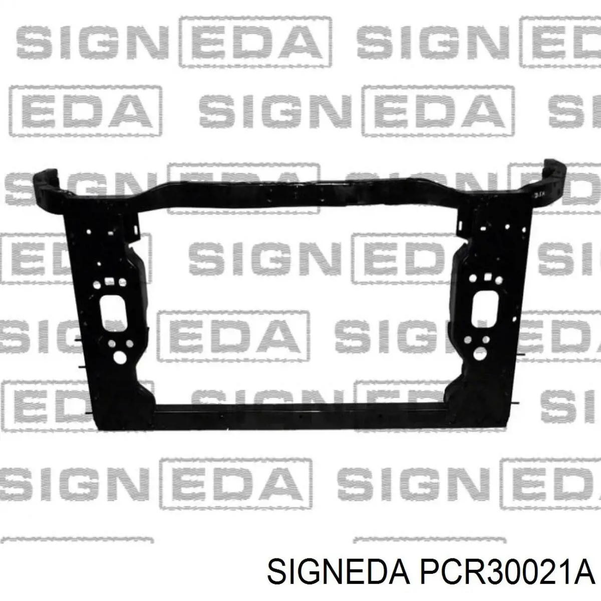 Soporte de radiador completo (panel de montaje para foco) Jeep Cherokee 