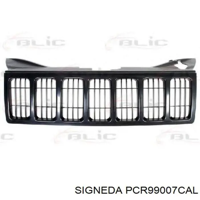 PCR99007BLK KSP rejilla de antinieblas delantera izquierda