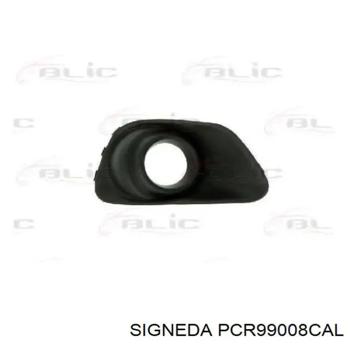 Rejilla de luz antiniebla delantera derecha Jeep Compass 