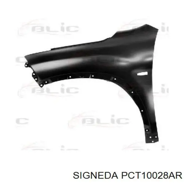 Guardabarros delanteros derecho Signeda PCT10028AR precio, desde 104,29 EUR