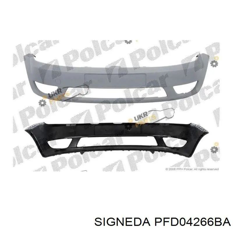 Paragolpes PFD04266BA Signeda