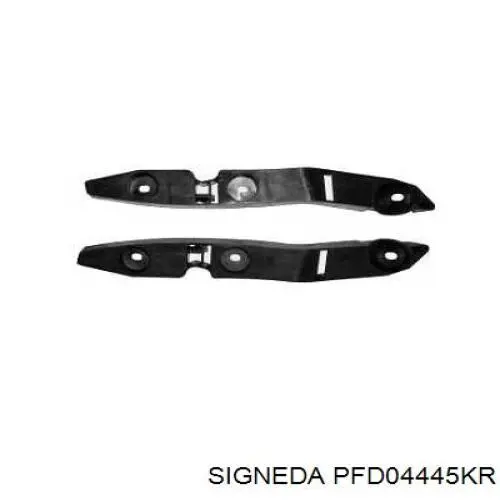 PFD04445KR Signeda soporte de parachoques delantero exterior derecho