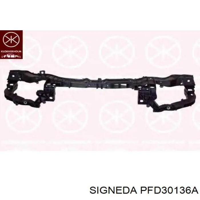 PFD30136A Signeda ajuste panel frontal (calibrador de radiador Superior)