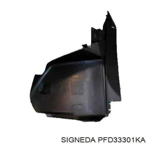 PFD33301KA Signeda deflector de aire, radiador, superior