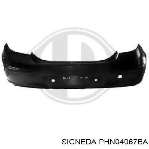 Paragolpes PHN04067BA Signeda