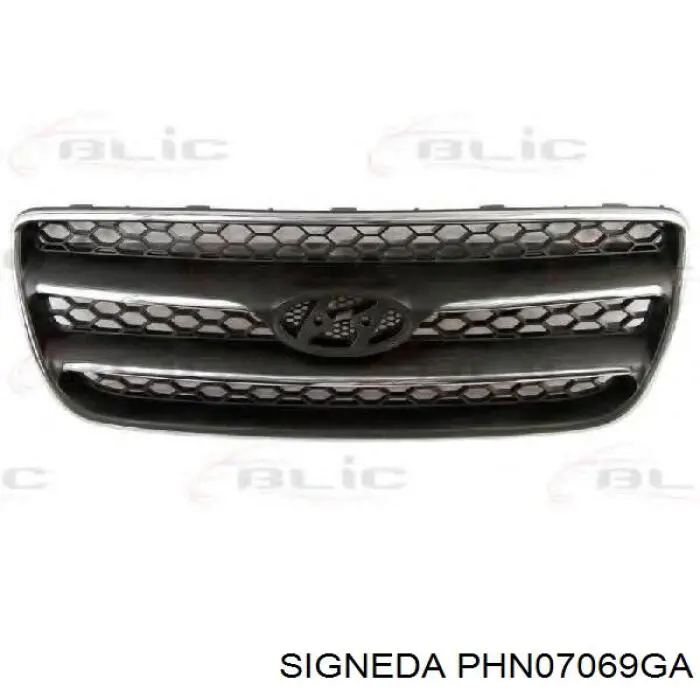 Rejilla delantera Hyundai Santa Fe III SUV (DM) (2012 - 2018) precio, desde 105,17 EUR