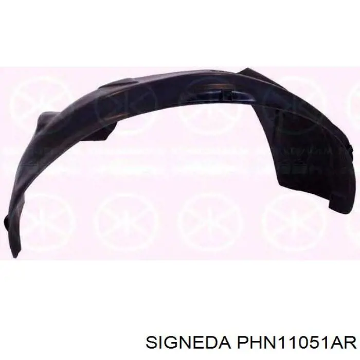 Guardabarros interior derecho, aleta delantera Hyundai Elantra V sedán (MD) (2010 - 2017) precio, desde 14,68 EUR