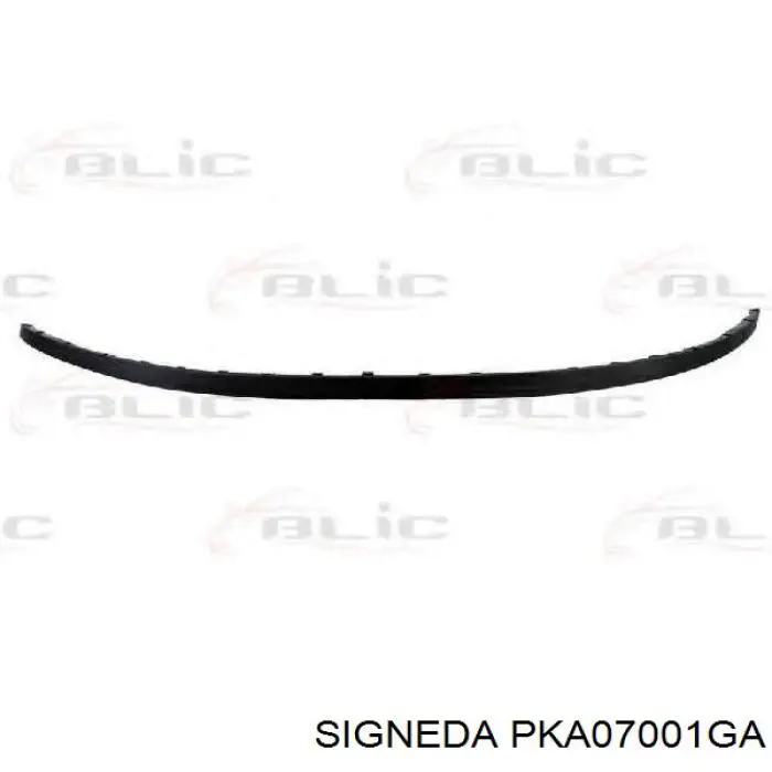 Rejilla de ventilación, parachoques delantero, parte interior KIA Ceed (ED)