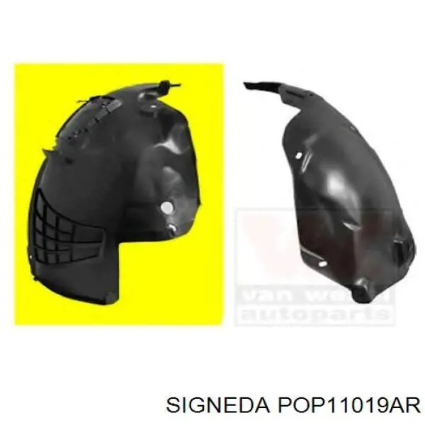 POP11019AR Signeda Guardalodos interior delantero derecho