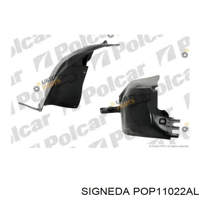 Guardalodos interior izquierdo, guardafango delantero Opel 13354313 precio, desde 27,85 EUR