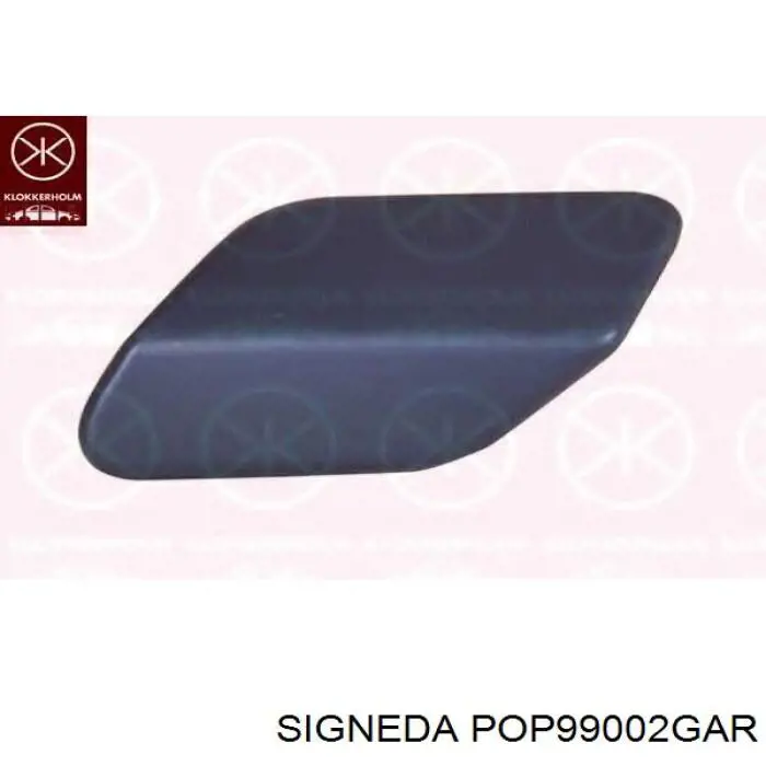 POP99002GAR Signeda rejilla de antinieblas delantera izquierda