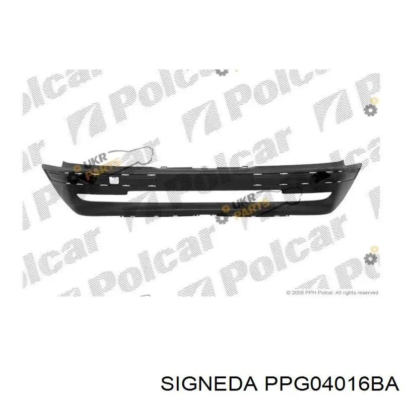 Paragolpes PPG04016BA Signeda