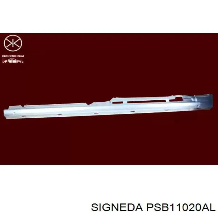 PSB11020AL Signeda Guardalodos interior izquierdo, guardafango delantero