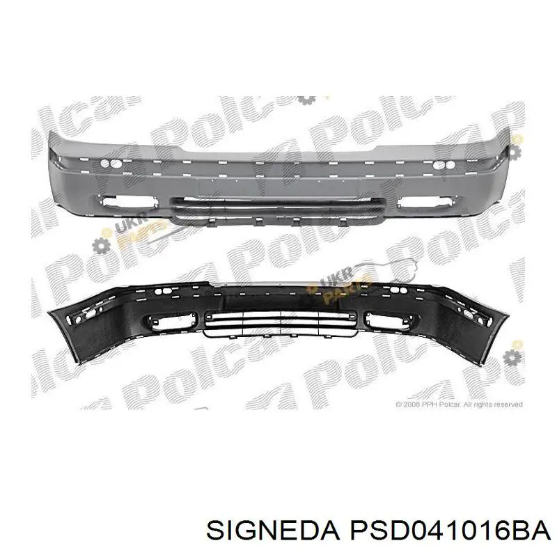 Paragolpes PSD041016BA Signeda
