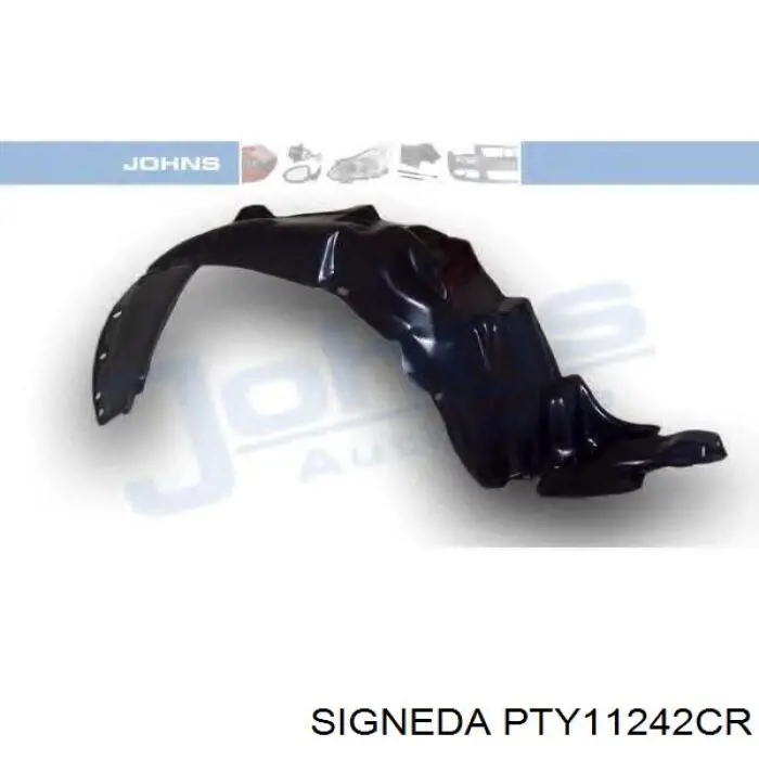 Guardabarros interior derecho, aleta delantera Toyota 5387502240 precio, desde 15,94 EUR