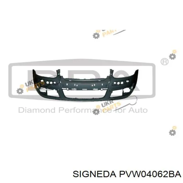 Parachoques delantero Signeda PVW04062BA precio, desde 85,29 EUR