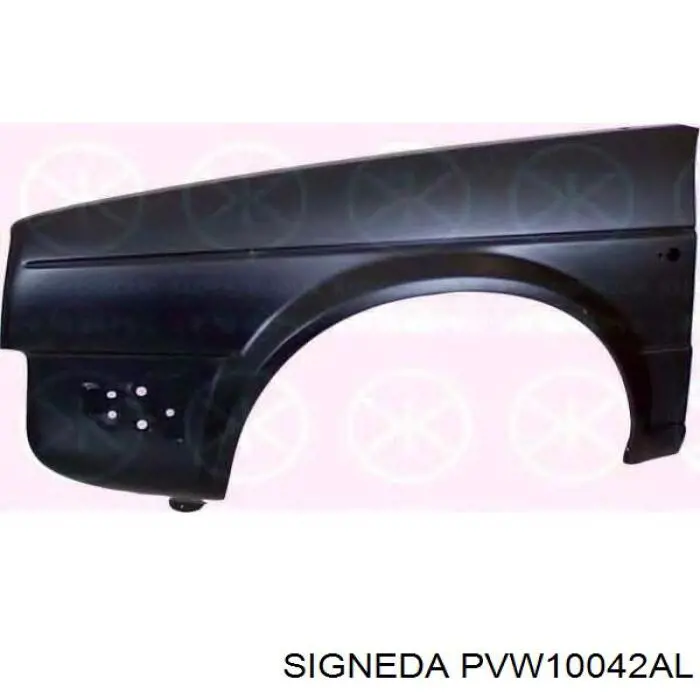 PVW10042AL Signeda guardabarros delantero izquierdo