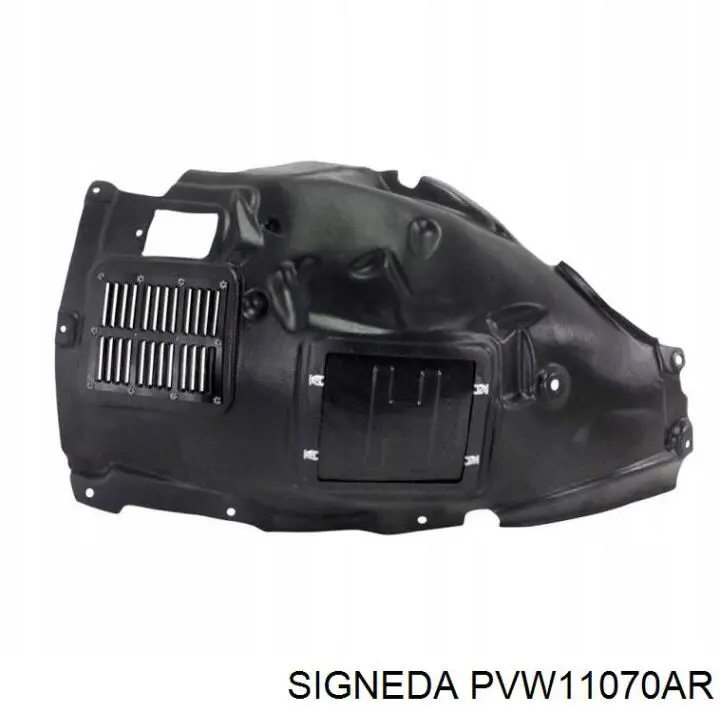 PVW11070AR Signeda guardabarros interior, aleta delantera, derecho