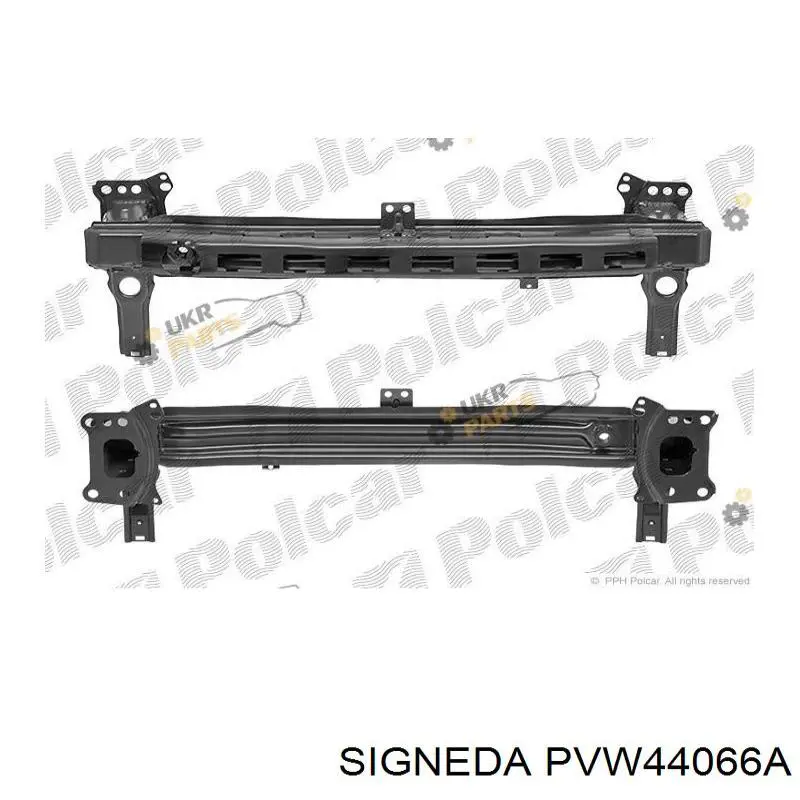 PVW44066A Signeda refuerzo paragolpes trasero