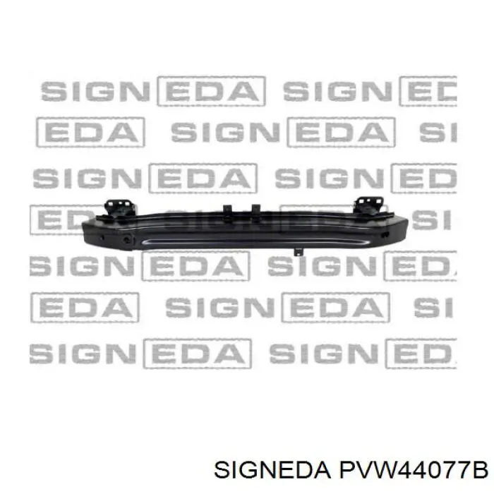 PVW44077B Signeda refuerzo parachoque delantero