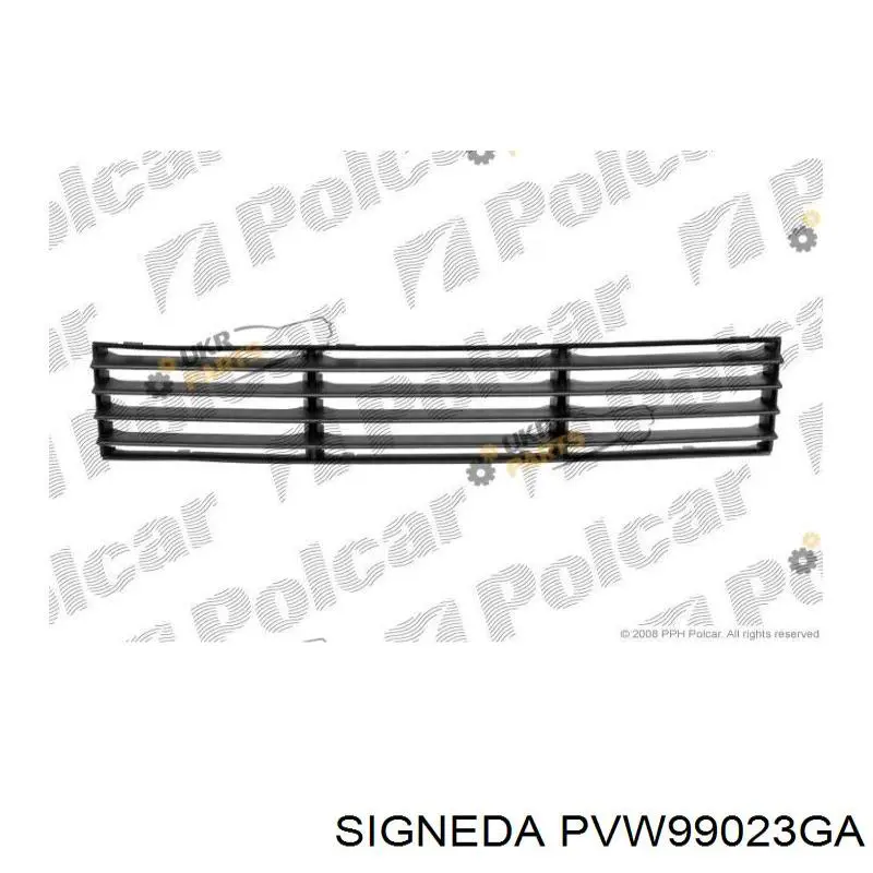 PVW99023GA Signeda rejilla de ventilación, parachoques trasero, central