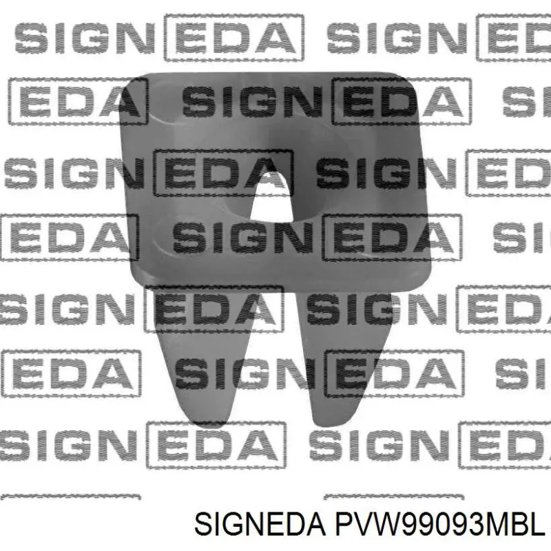 PVW99093MBL Signeda moldura de parachoques delantero izquierdo