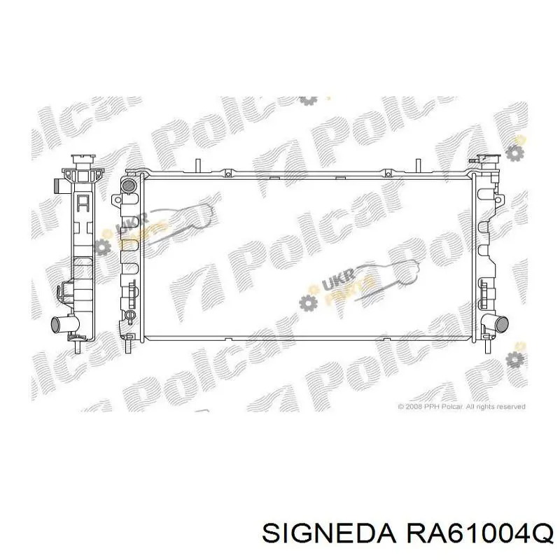 RA61004Q Signeda radiador