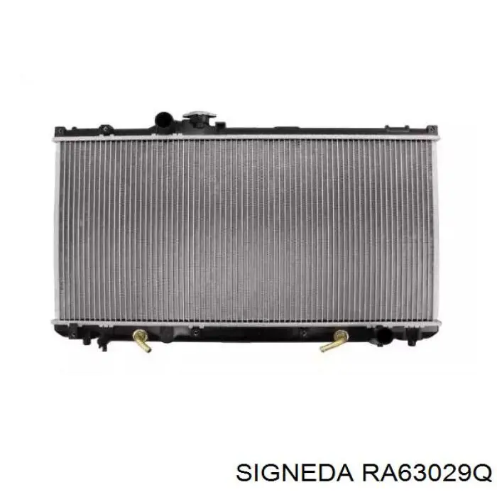 RA63029Q Signeda radiador refrigeración del motor