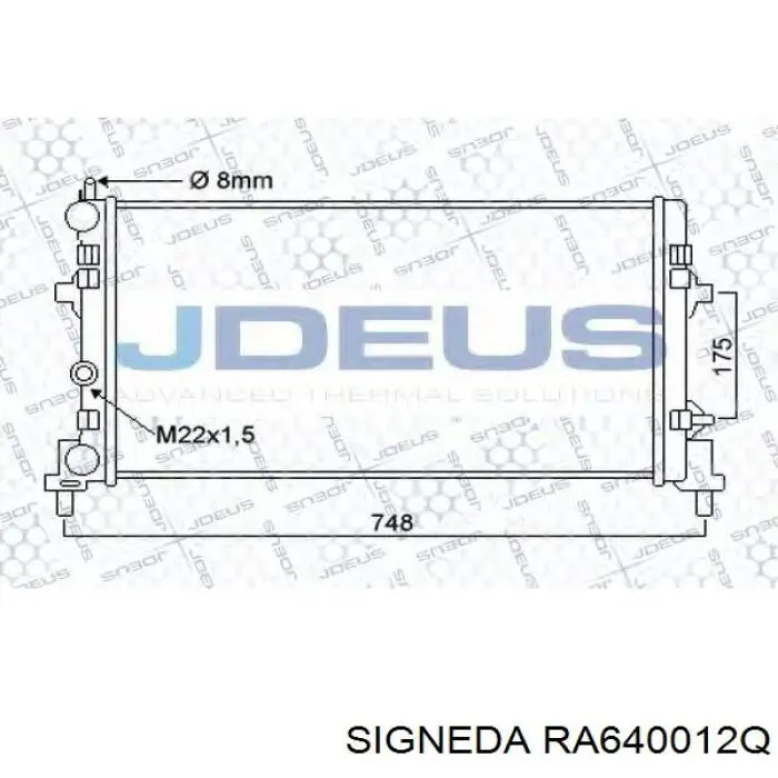 TP15640012 Tempest Refrigeración del motor