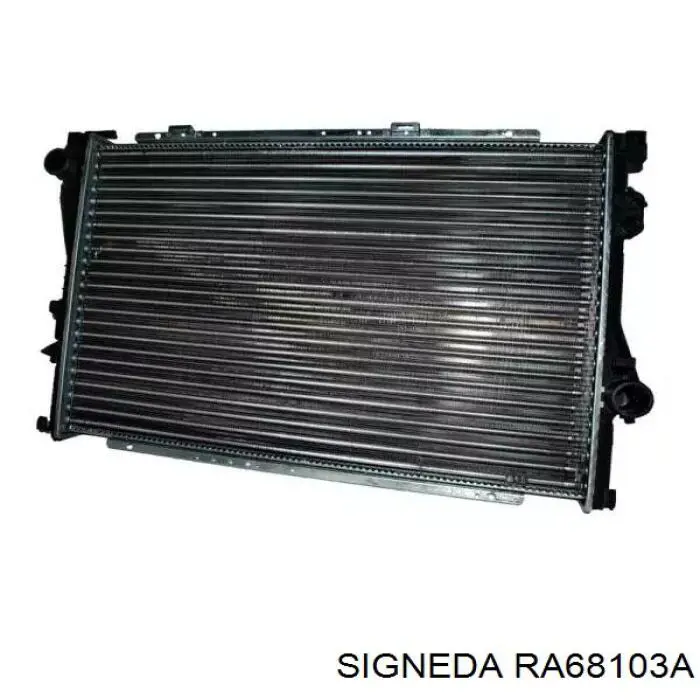 RA68103A Signeda radiador refrigeración del motor