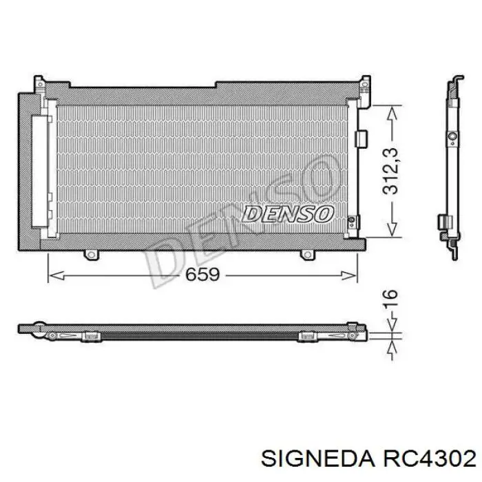 Aire acondicionado capacitor Subaru 73210SG010 precio, desde 89,78 EUR