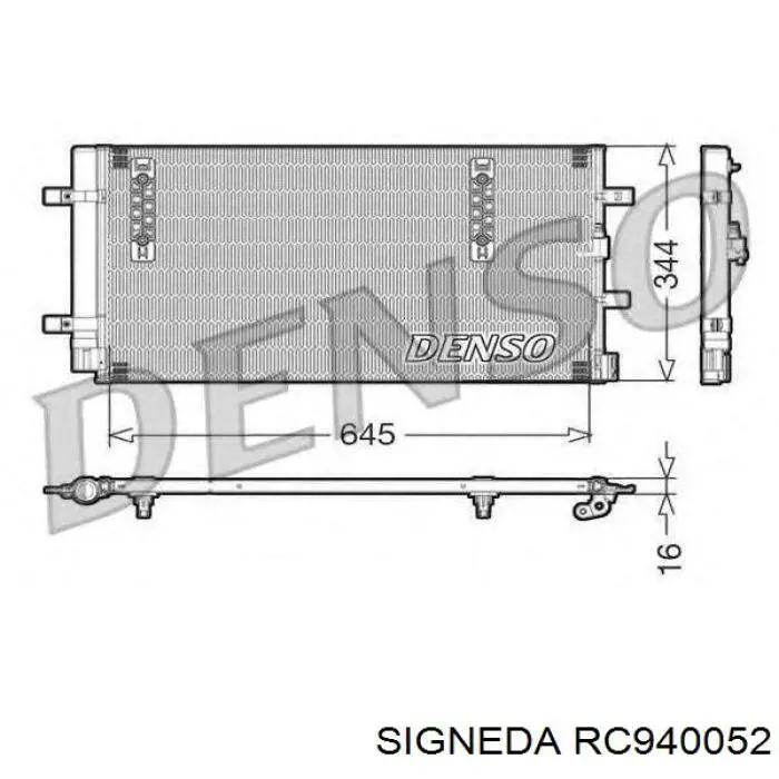 Comprar AC844085 Maxgear Condensador de aire acondicionado