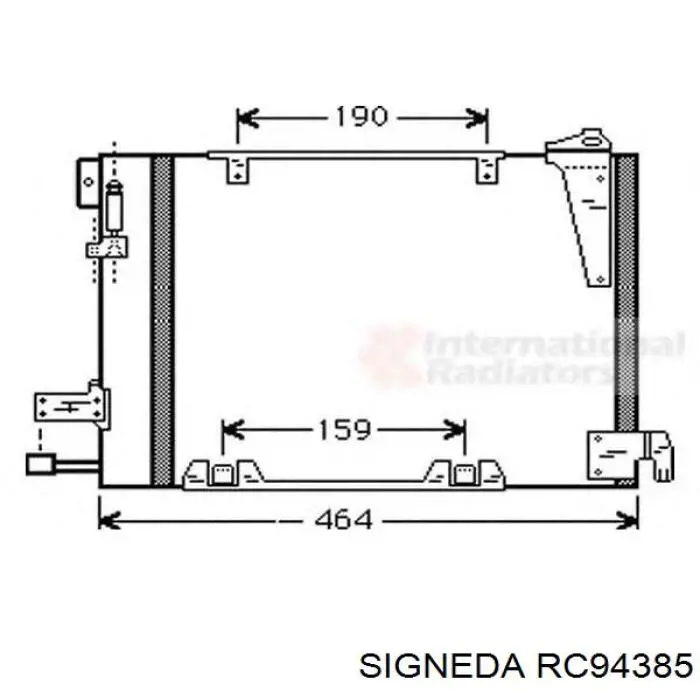 Comprar 95515191 Opel Condensador de aire acondicionado