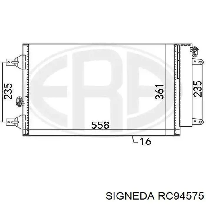 RC94575 Signeda condensador aire acondicionado