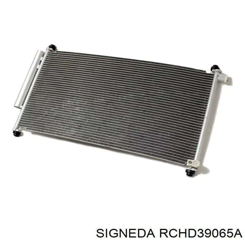 606HD2053 TYC Radiador de aire acondicionado