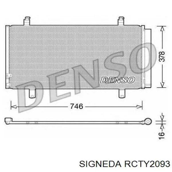 Aire acondicionado capacitor Toyota 8846033180 precio, desde 102,52 EUR