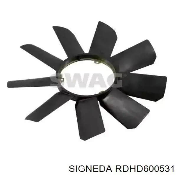 RDHD600531 Signeda rodete ventilador, aire acondicionado