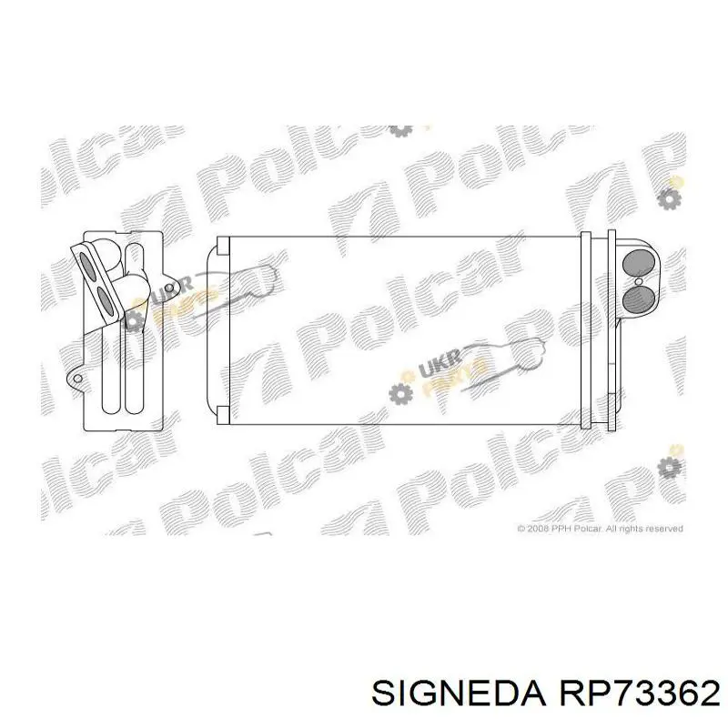 RP73362 Signeda radiador de calefacción