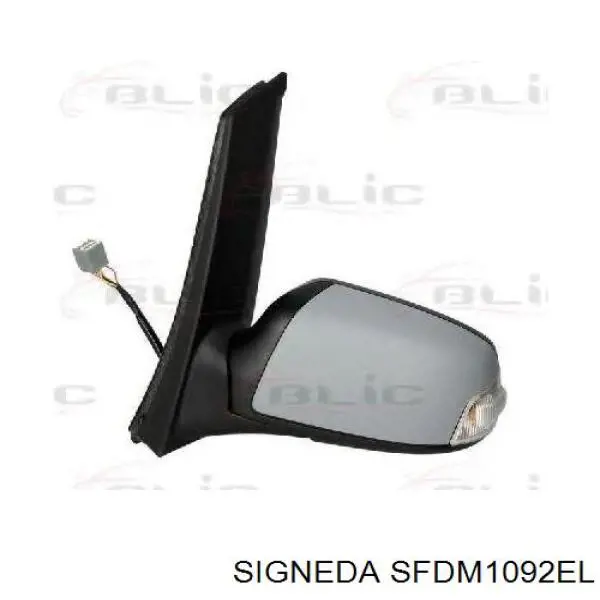 SFDM1092EL Signeda cristal de espejo retrovisor exterior izquierdo