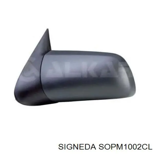 SOPM1002CL Signeda cristal de espejo retrovisor exterior izquierdo