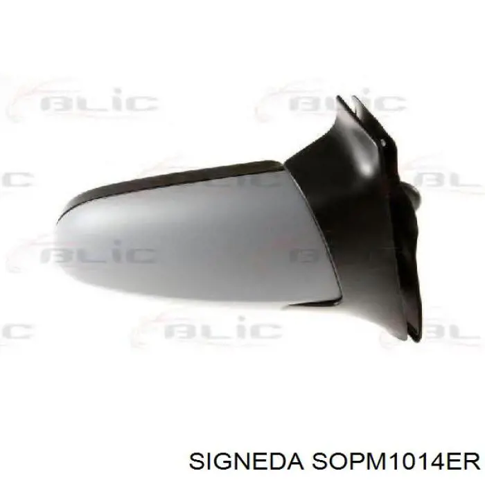 SOPM1014ER Signeda cristal de espejo retrovisor exterior derecho