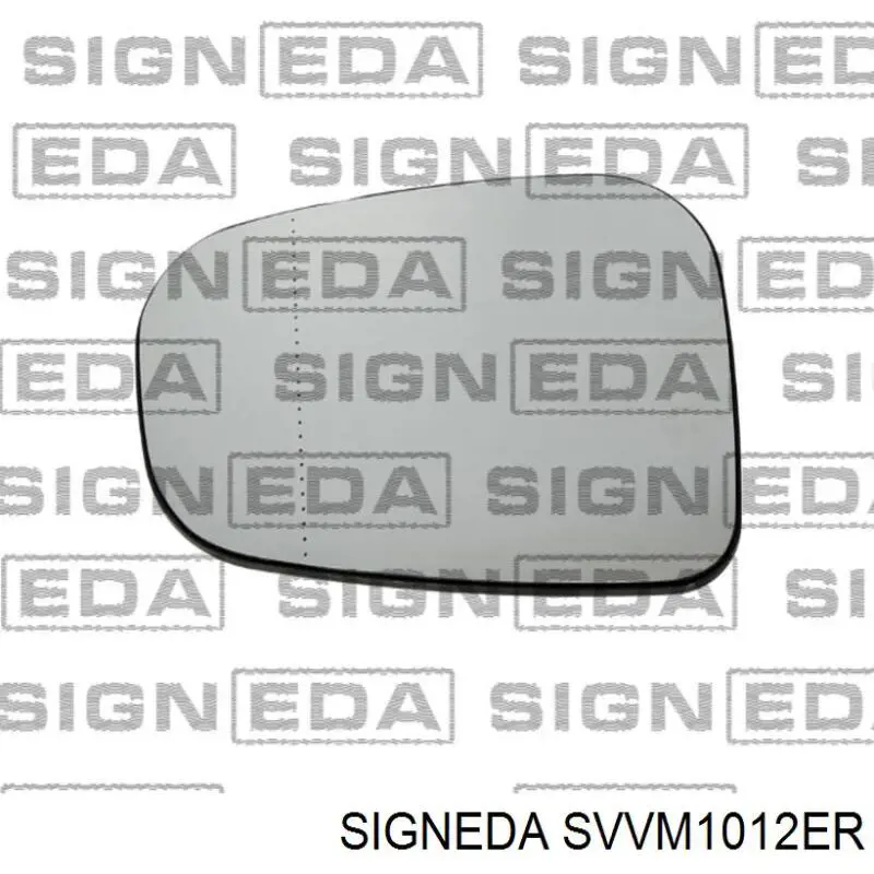 SVVM1012ER Signeda cristal de espejo retrovisor exterior derecho