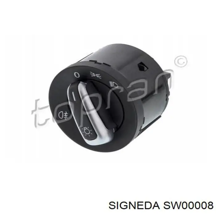 SW00008 Signeda interruptor de faros para "torpedo"