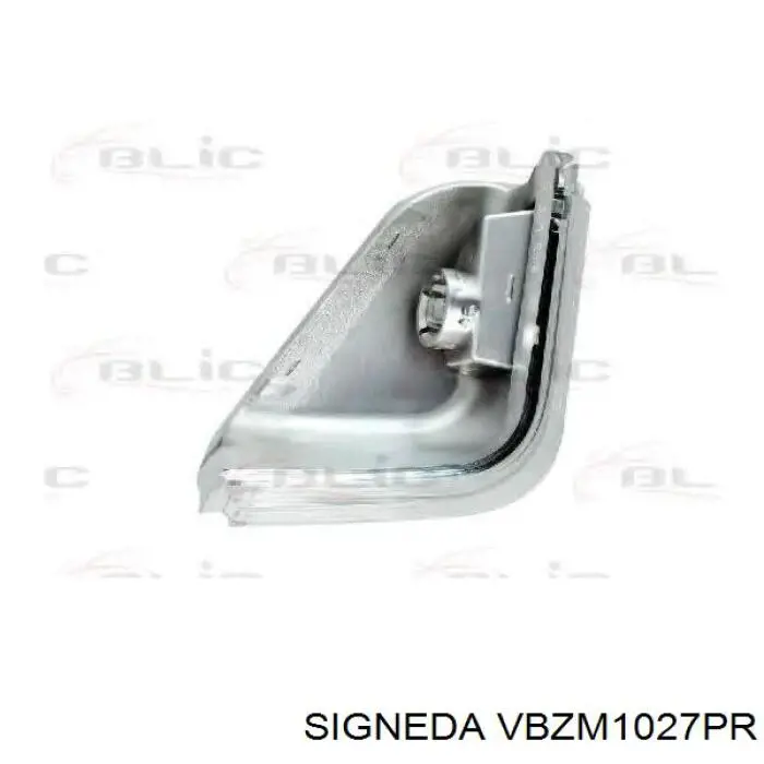 VBZM1027PR Signeda luz intermitente de retrovisor exterior derecho