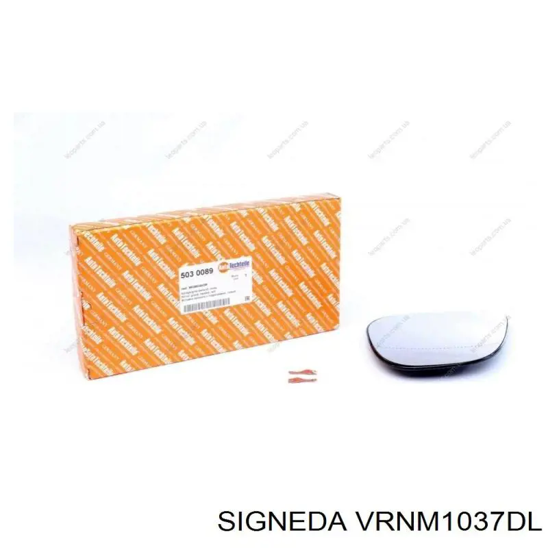 VRNM1037DL Signeda cubierta, retrovisor exterior izquierdo