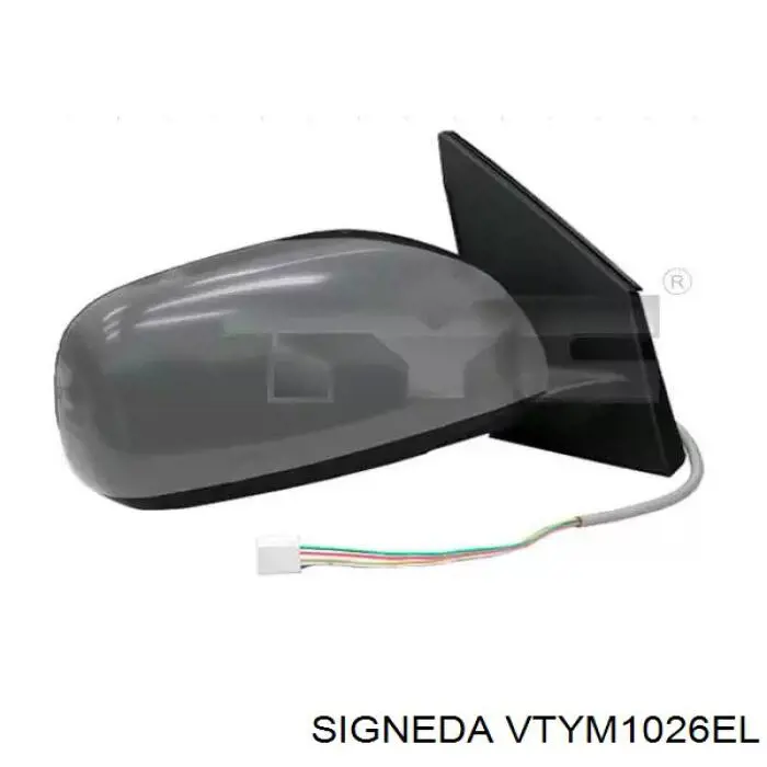 VTYM1026EL Signeda espejo retrovisor izquierdo