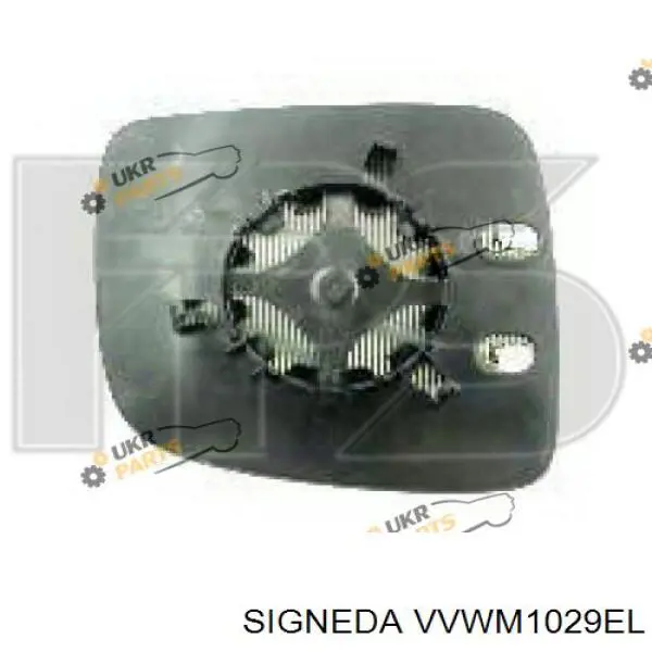 VVWM1029EL Signeda cristal de espejo retrovisor exterior izquierdo