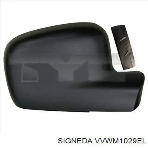Cristal de espejo retrovisor exterior izquierdo 9568548E VAG